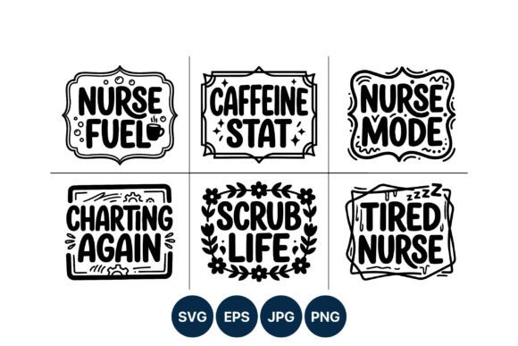 Nurse Fuel Caffeine Stat Nurse Mode Graphics