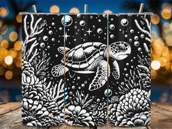 Ocean Turtle Coral Reef