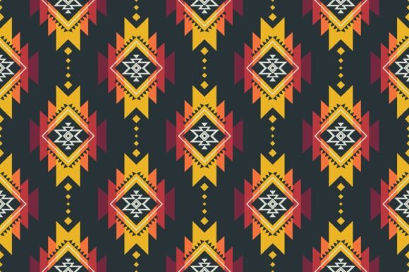 Review: Colorful Navajo Seamless Pattern