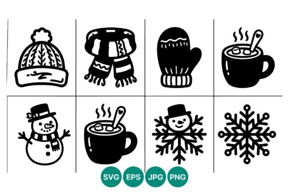 Winter Icon Set Black White: An Embroidery Designer’s Honest Review